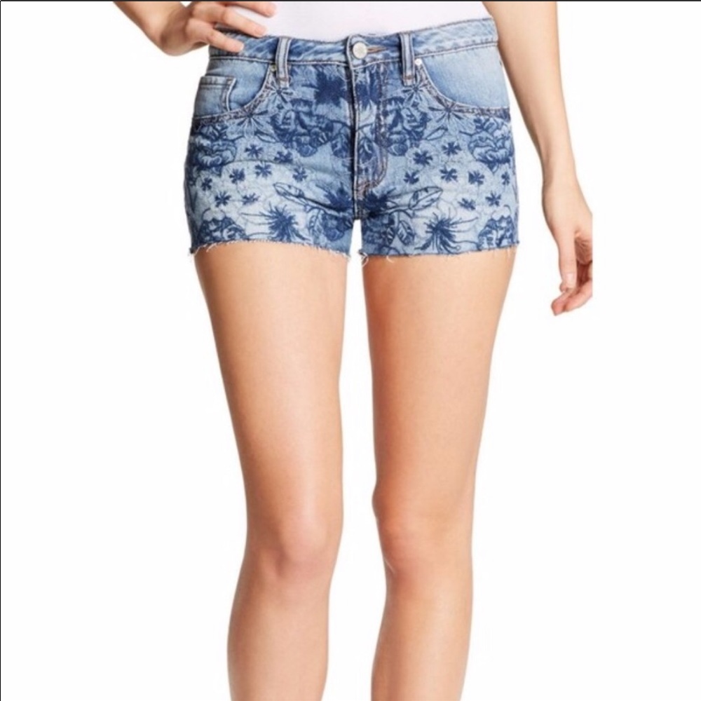 William Rast blue Jean shorts by Justin Timberlake